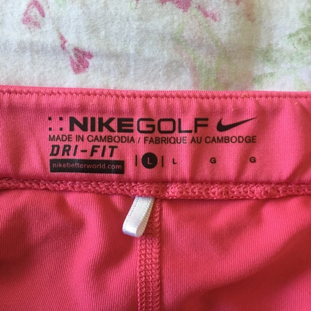 Nike Dri-Fit Girls Pink Golf Skort Size Large - Picture 6 of 7